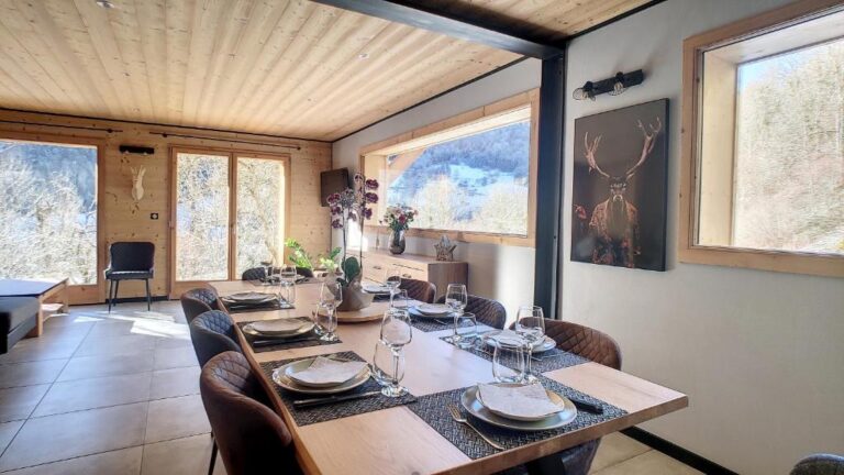 Chalet BAS-THEX 8-10 pers SAINT JEAN D'AULPS- PROCHE MORZINE-WIFI