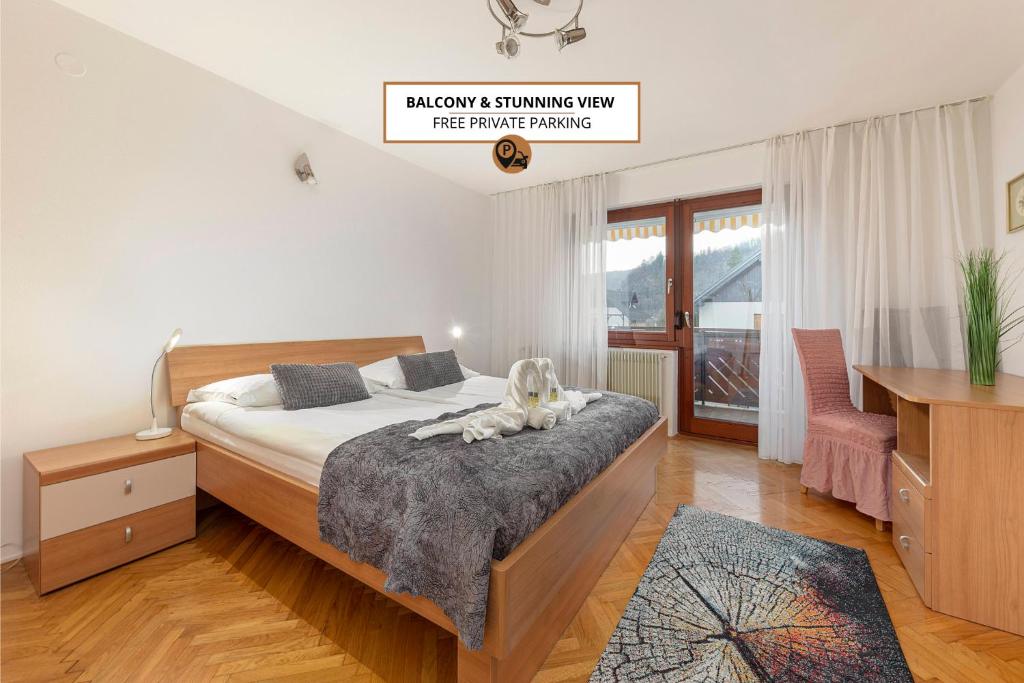 Apt Regina with balcony and parking